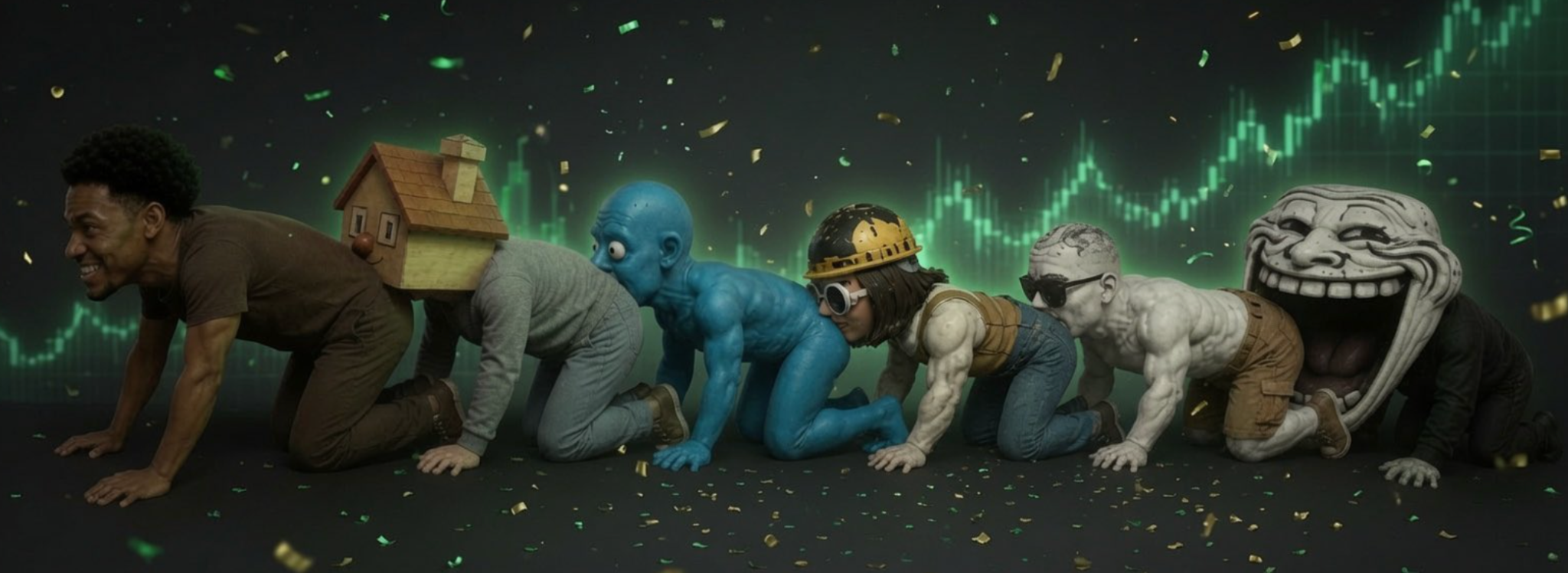 Memipede confetti artwork